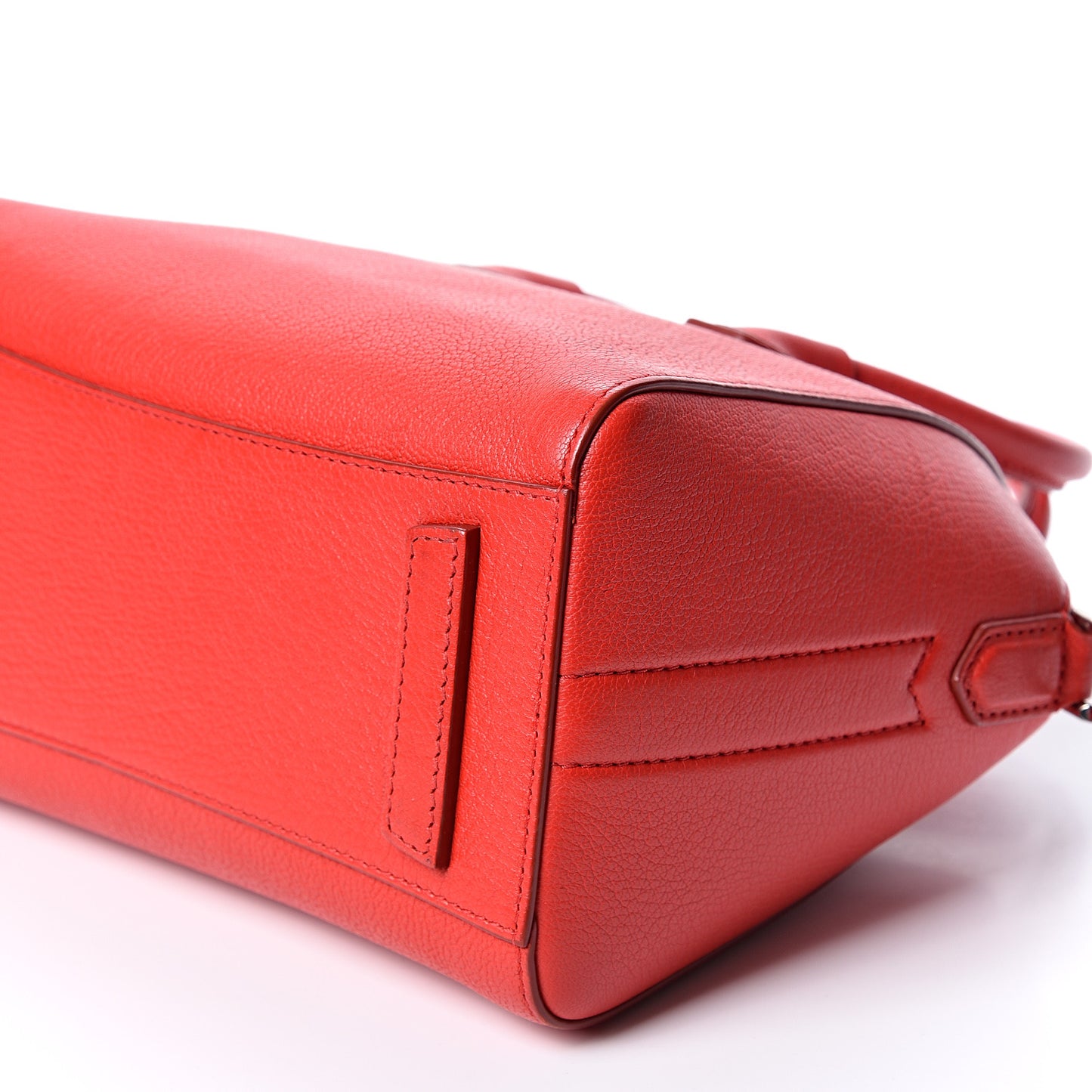 Sugar Goatskin Mini Antigona Medium Red