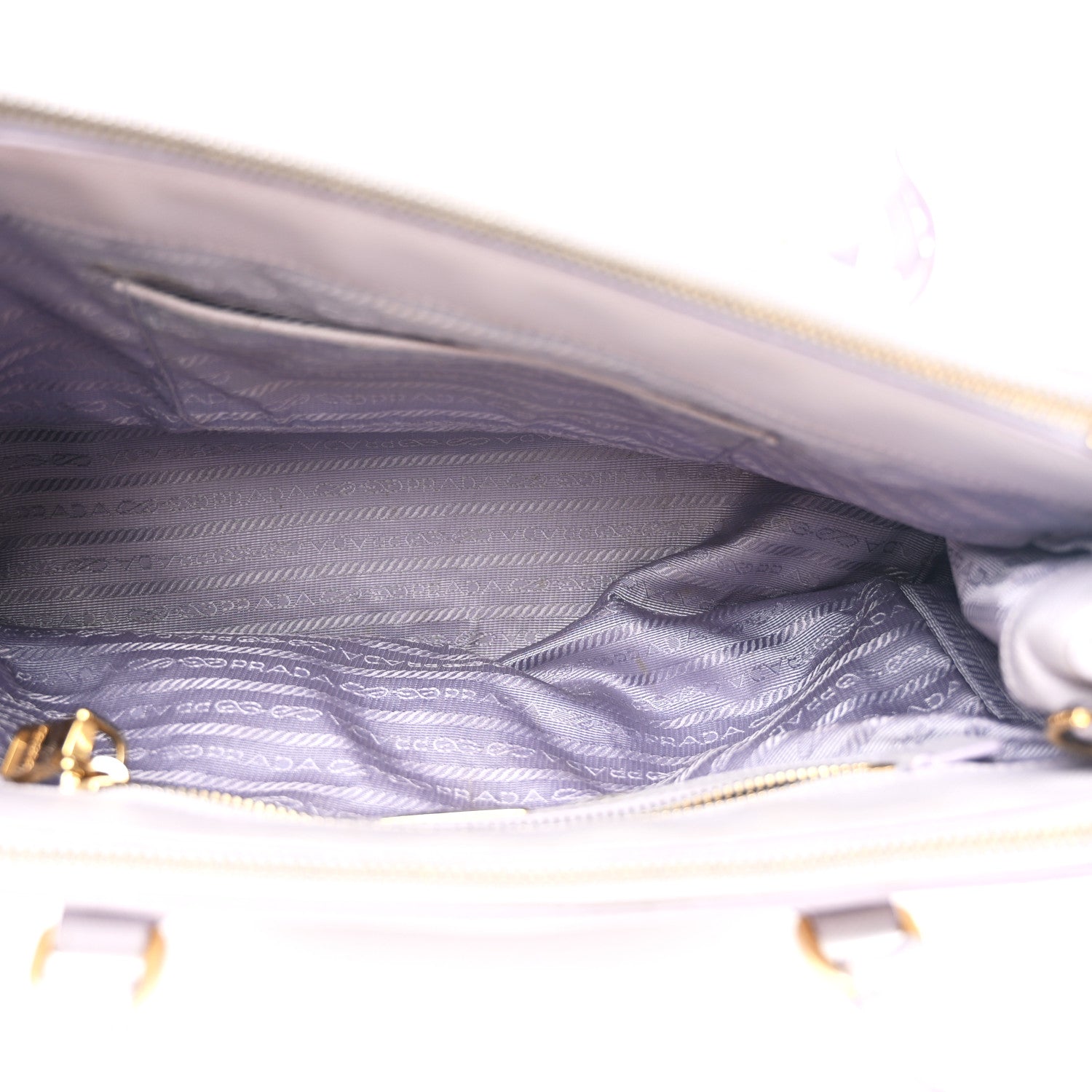 Prada Saffiano Small Galleria Double Zip Tote Glicine 8 of 25