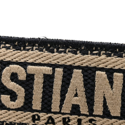 Christian Dior Canvas Embroidered Shoulder Strap Black 6 of 6