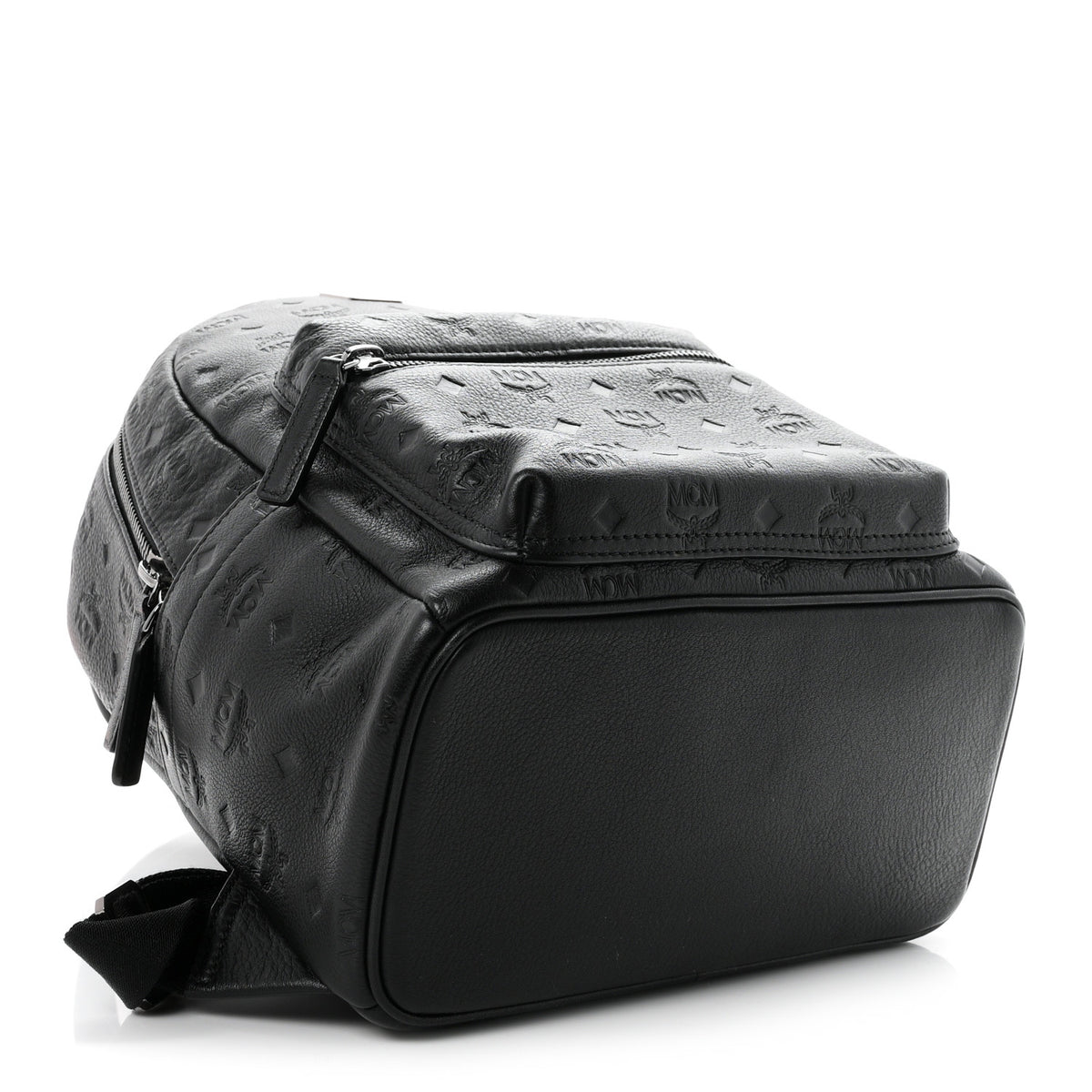Calfskin Ottomar Small Stark Backpack Black