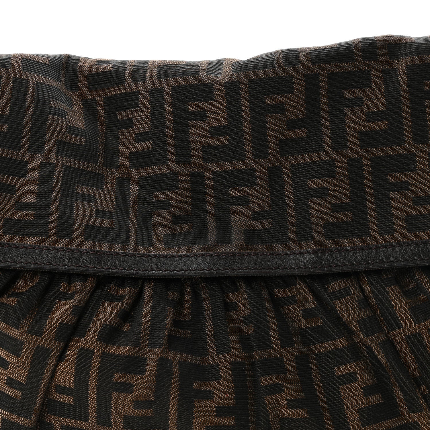 Fendi Zucca Medium Chef Shoulder Bag Tobacco 8 of 10