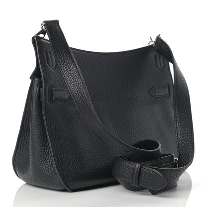 Hermes Taurillon Clemence Jypsiere 28 Black 3 of 15