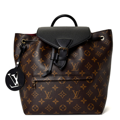 Louis Vuitton Monogram Montsouris PM Black 1 of 4
