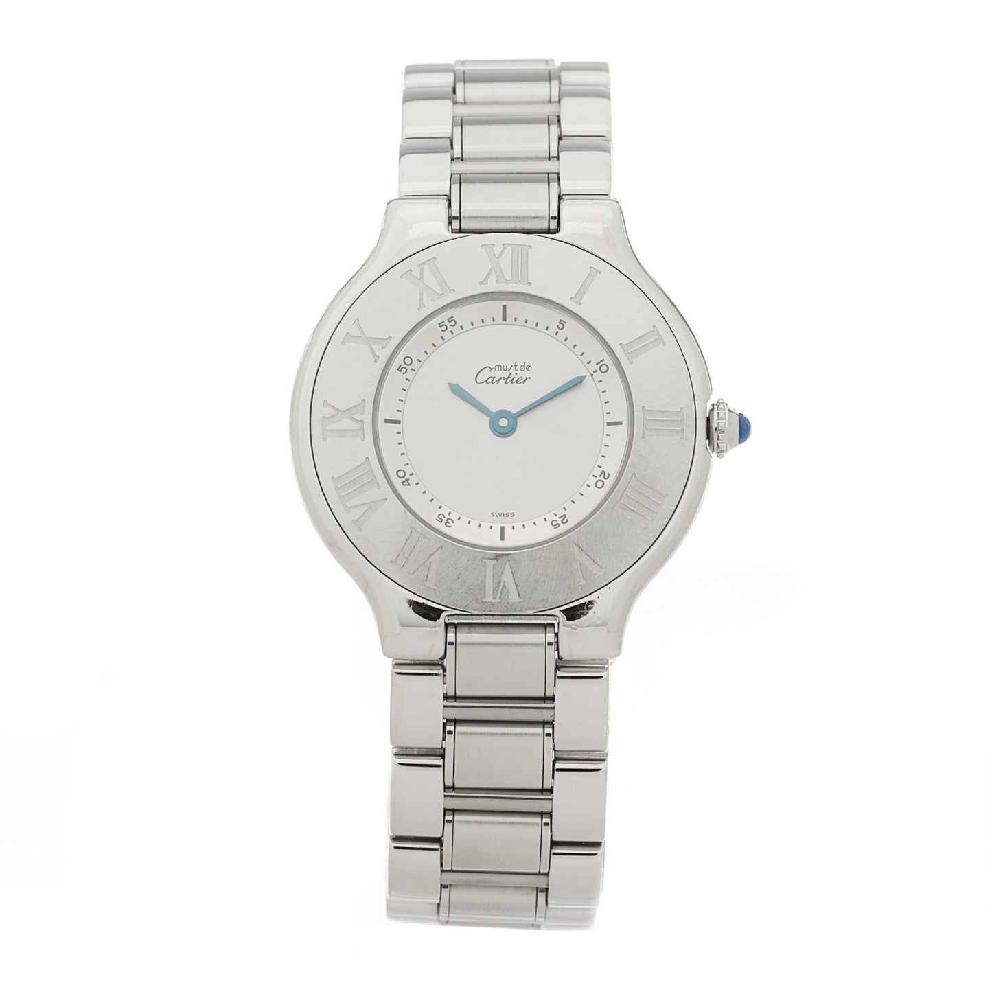 Stainless Steel 31mm Must De 21 Quartz Watch