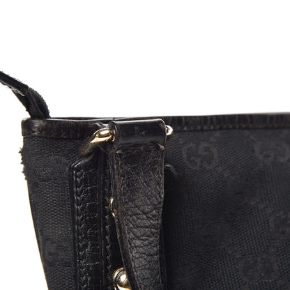 Gucci Monogram Web Jolicoeur Charms Messenger Bag Black 12 of 14