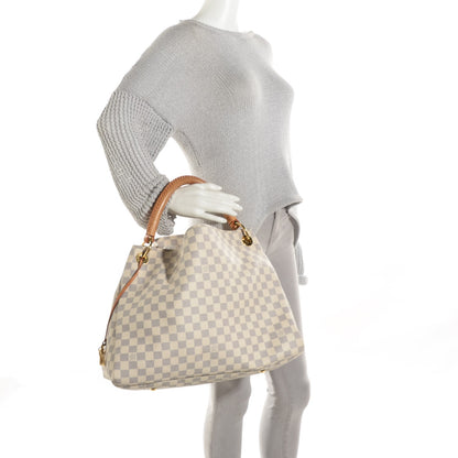 Louis Vuitton Damier Azur Artsy MM 2 of 8