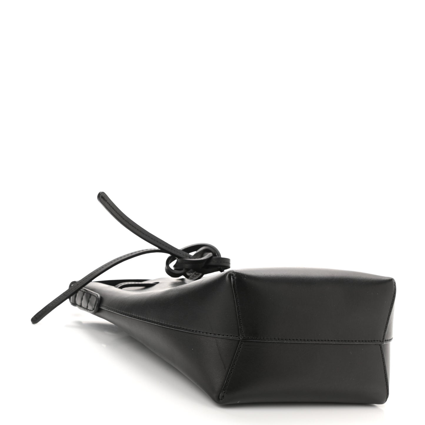 Calfskin Mini Bucket Bag Black Ballerina