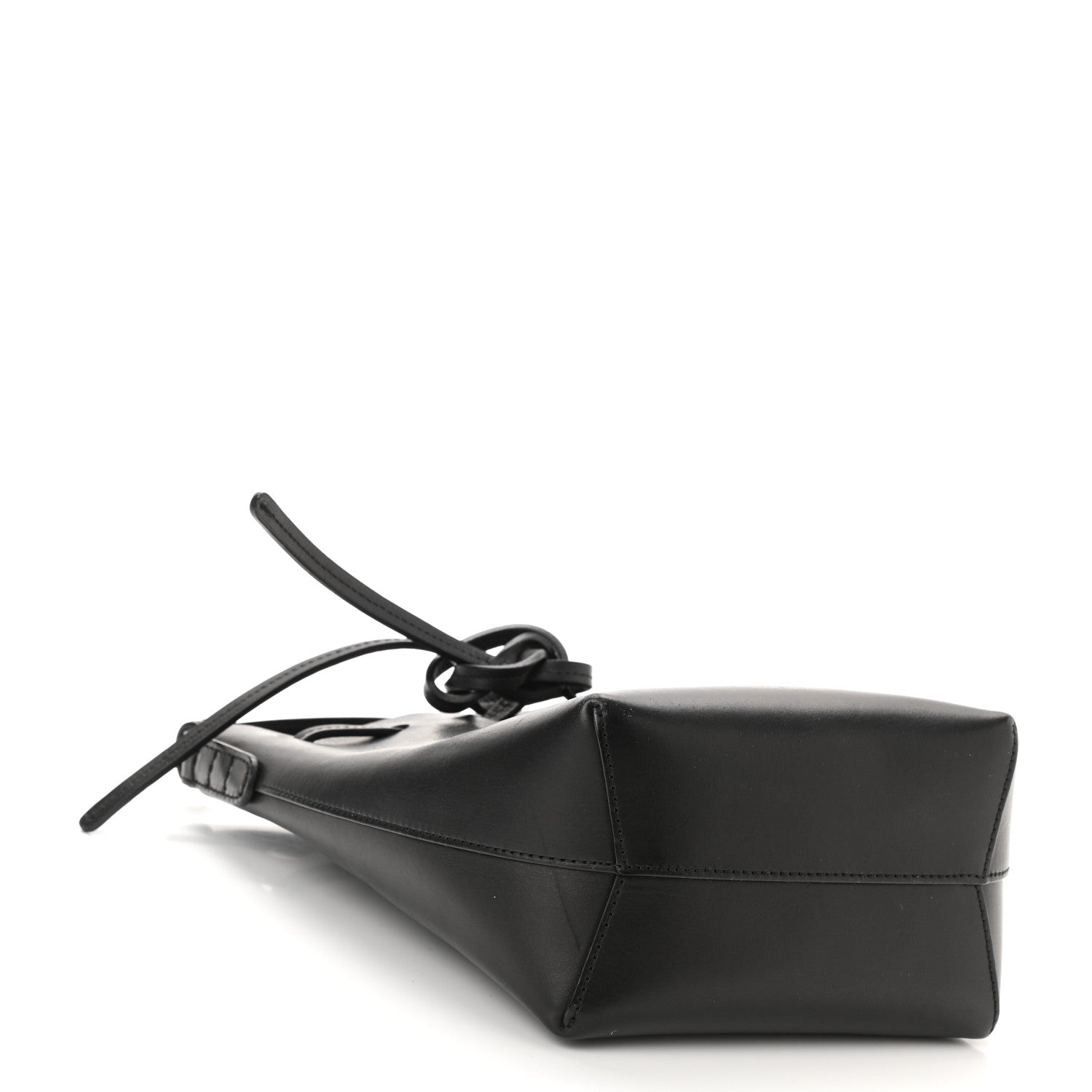 Mansur Gavriel Calfskin Mini Bucket Bag Black Ballerina 4 of 8