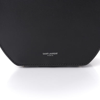 Saint Laurent Calfskin Small Mica Hat Box Black 10 of 11