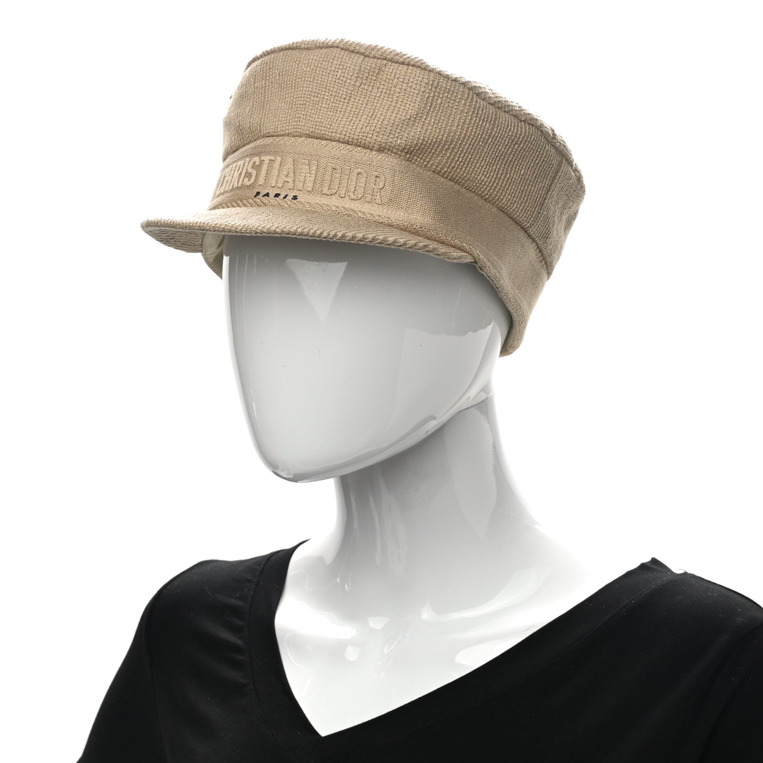 Christian Dior Cotton Baseball Cap 58 Beige 2 of 9