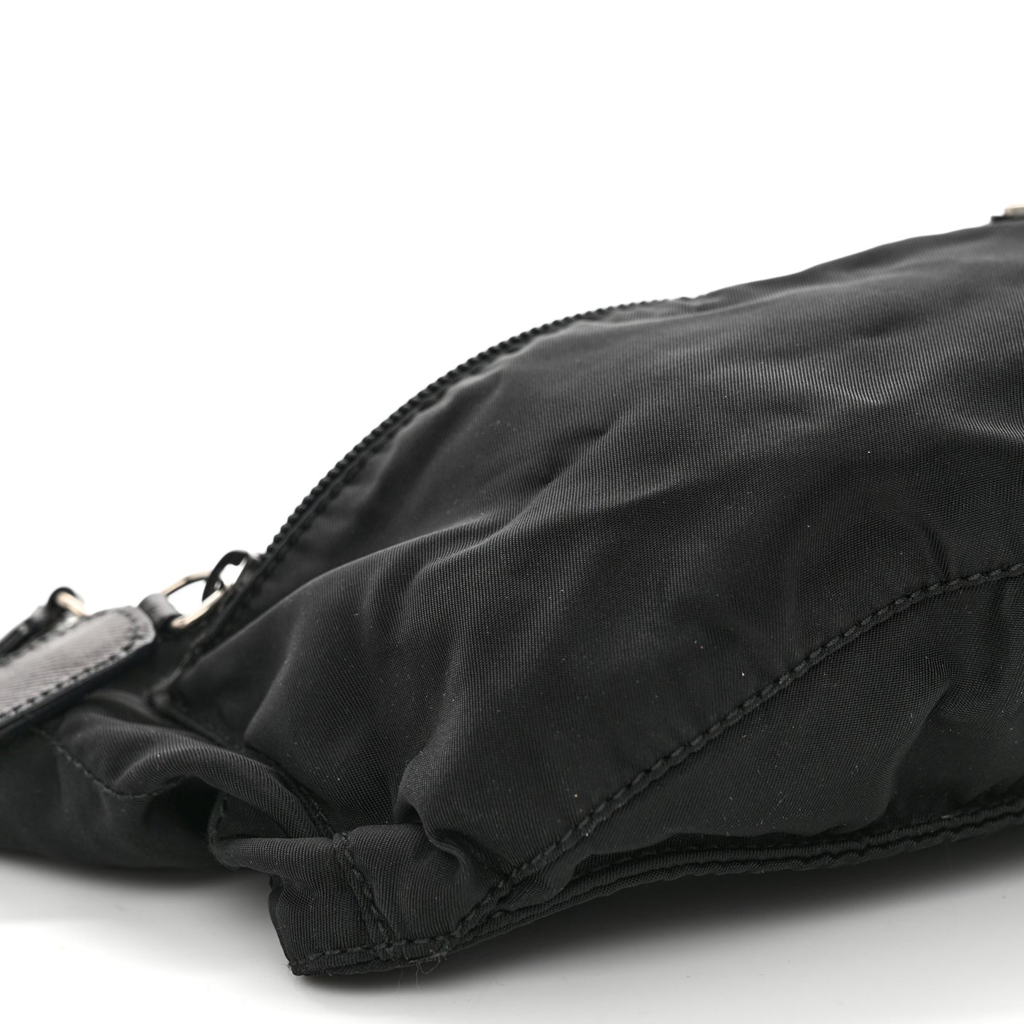 Tessuto Nylon Montagna Belt Bag Black