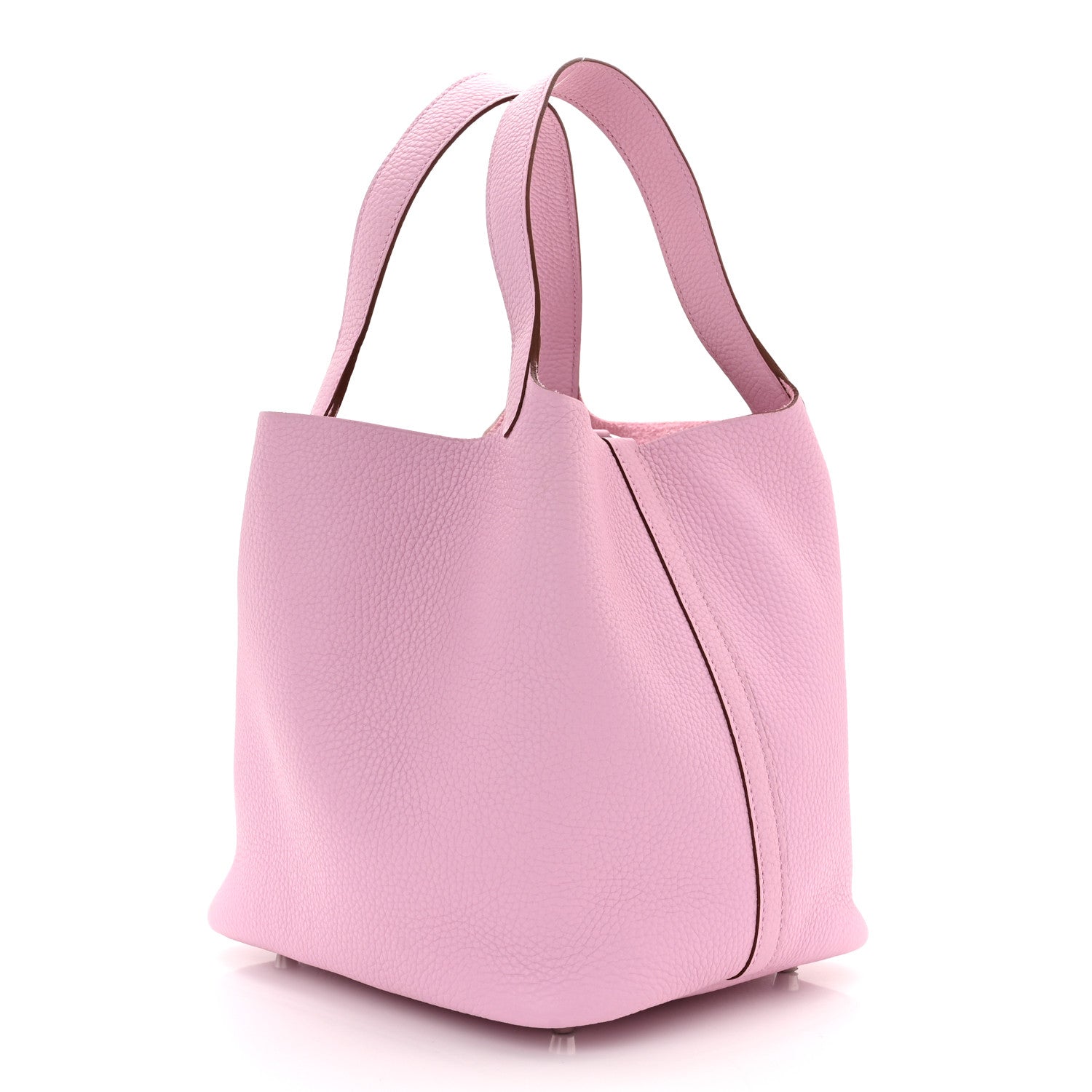 Hermes Taurillon Clemence Picotin Lock 22 MM Mauve Sylvestre 3 of 11