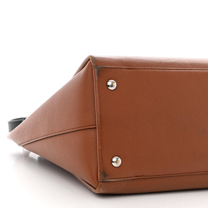 Louis Vuitton Calfskin Lockmeto Caramel Creme Black 11 of 20