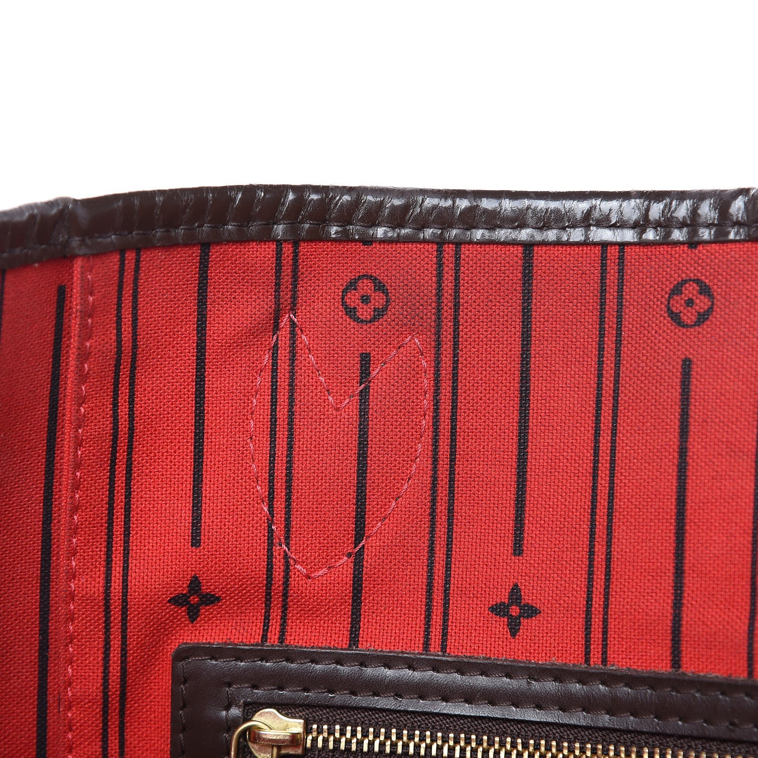 Louis Vuitton Damier Ebene Neverfull MM 20 of 21