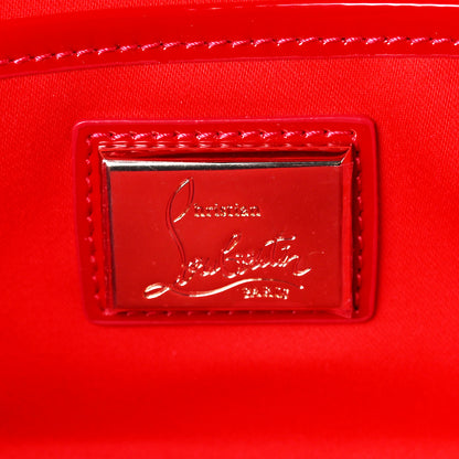 Christian Louboutin Patent So Kate Baguette Clutch Fraise 6 of 11