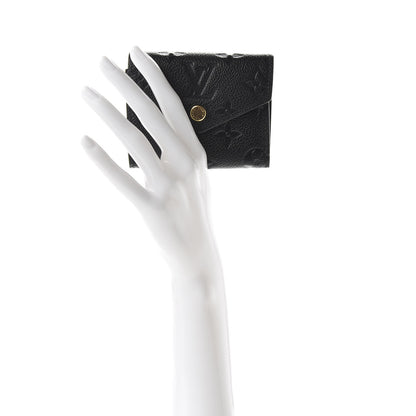 Louis Vuitton Empreinte Zoe Wallet Black 2 of 8