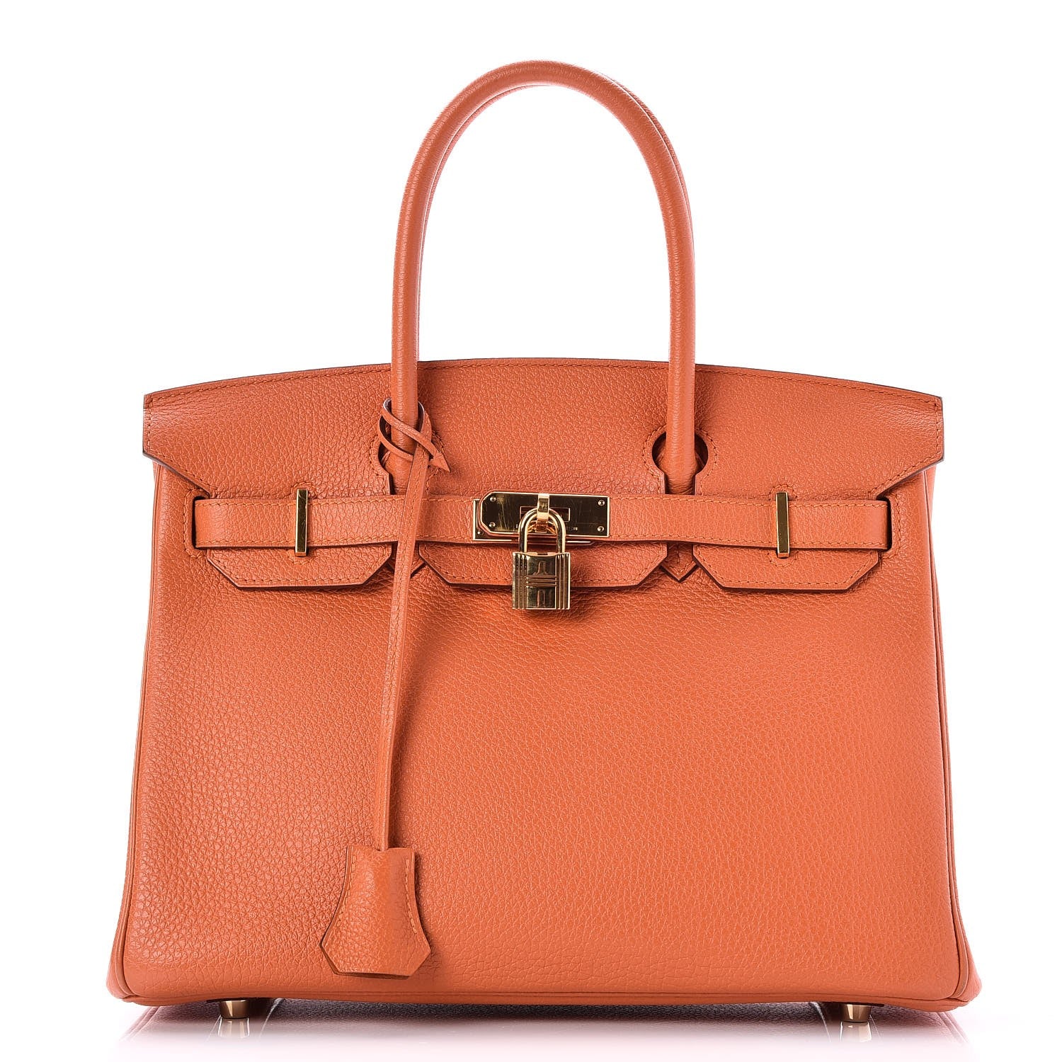 Hermes Togo Birkin 30 Orange 1 of 38