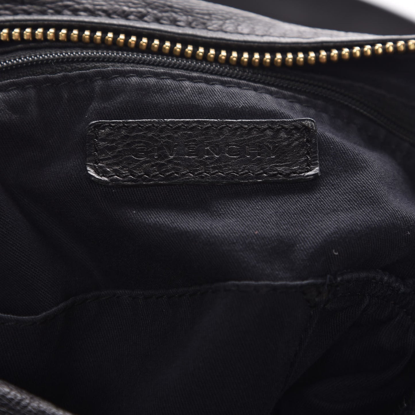 Sugar Goatskin Large Pandora Black