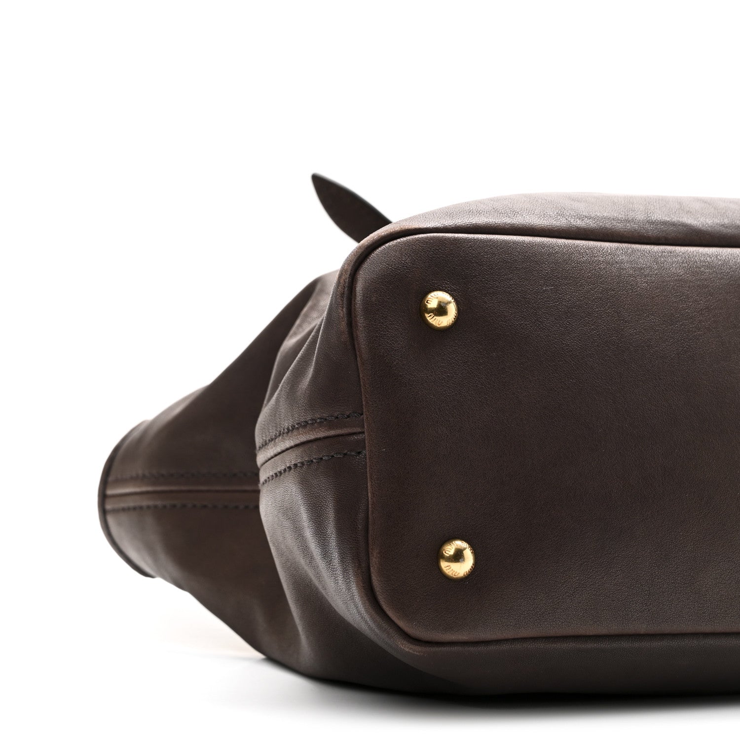Miu Miu Nappa Medium Aventure Bag Radica 8 of 9