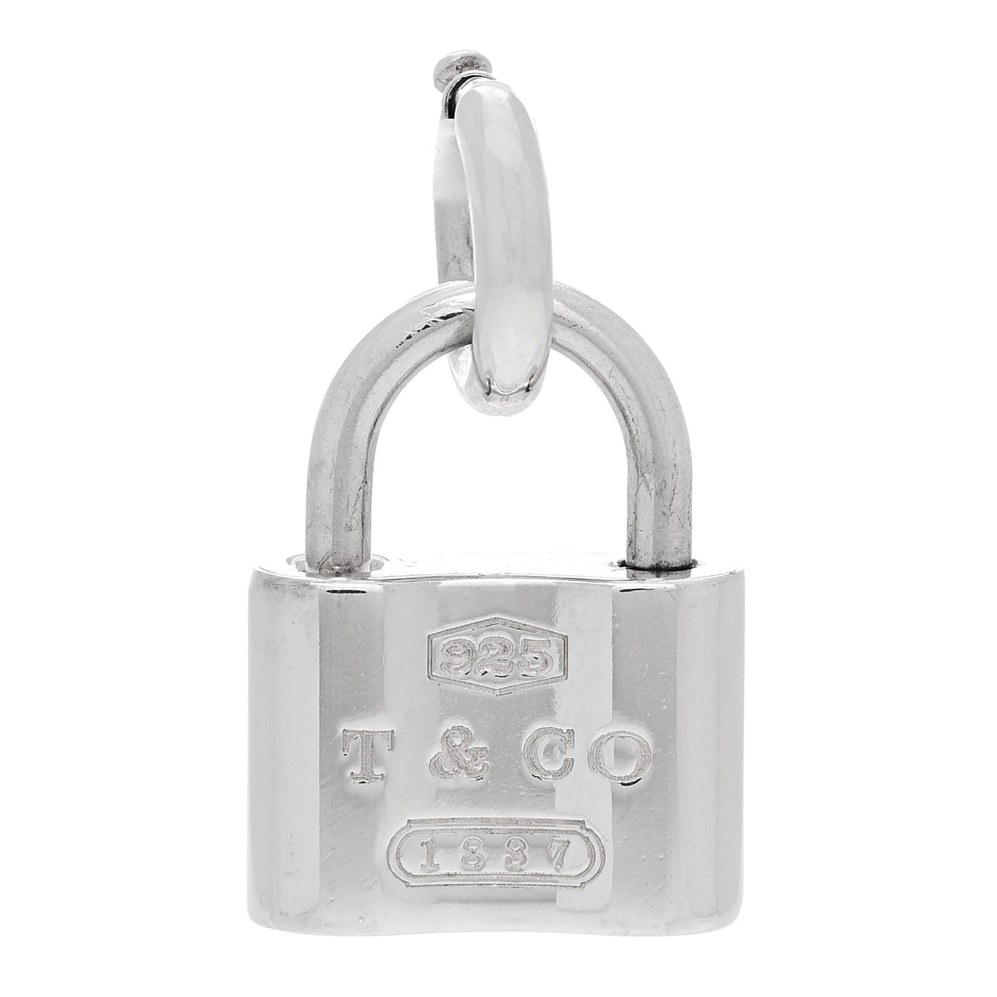 Sterling Silver 1837 Lock Charm