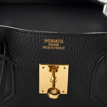 Hermes Togo Birkin 35 Black 8 of 10