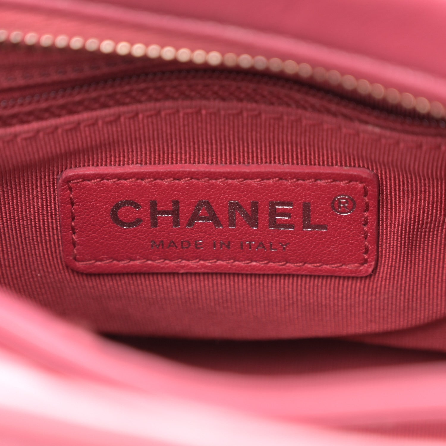 Chanel Aged Calfskin Quilted Small Gabrielle Hobo Dark Pink 6 of 11