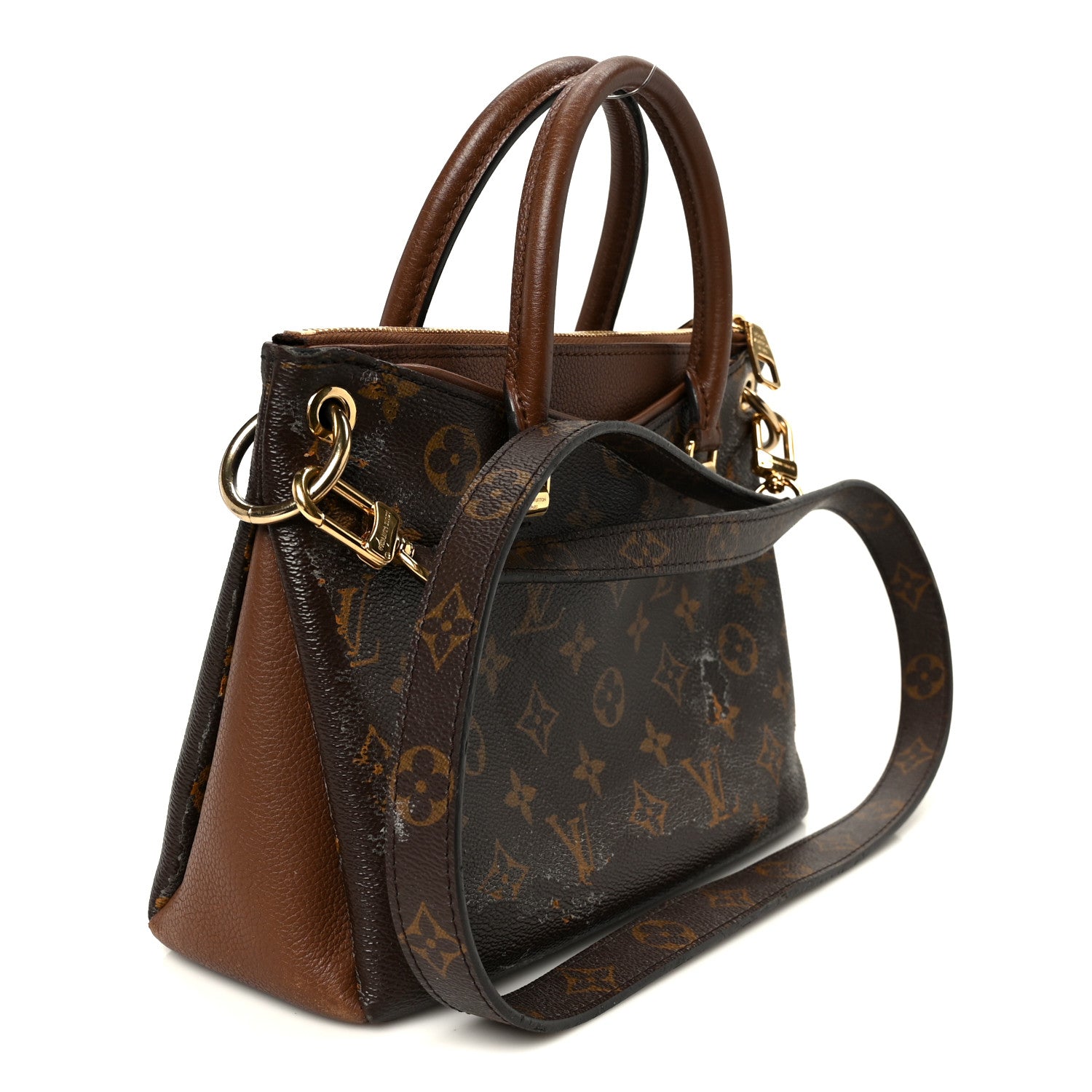 Louis Vuitton Monogram Pallas BB Noisette 3 of 10