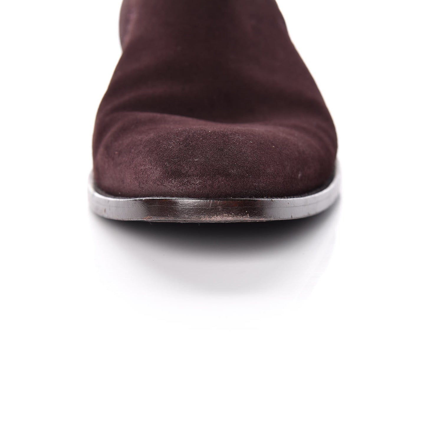 Suede Soho Calfskin Ankle Boots 40 Deep Blood