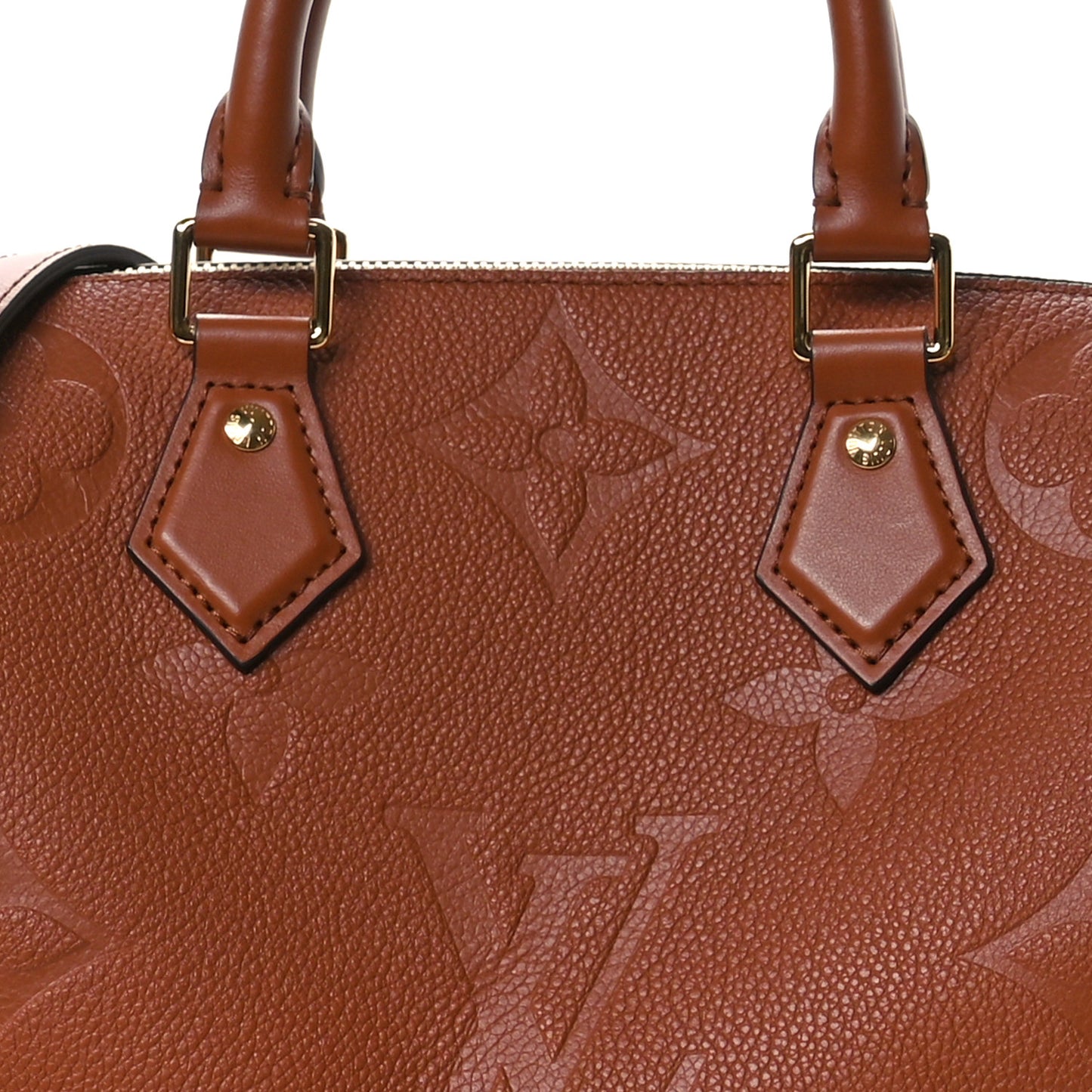 Empreinte Monogram Giant Speedy Bandouliere 25 Cognac