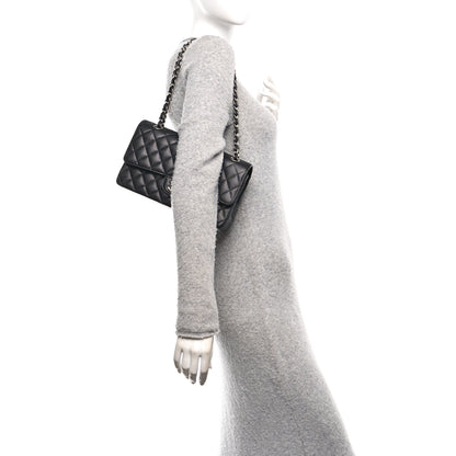 Chanel Caviar Quilted Medium Double Flap Black 2 of 12