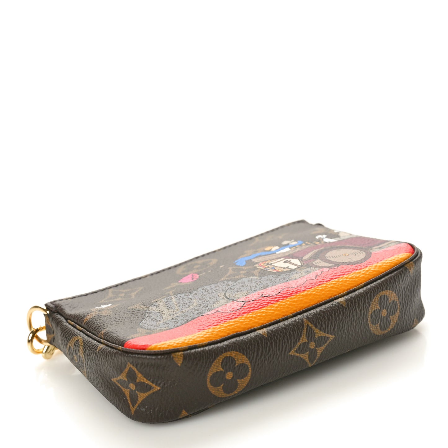 Monogram 2015 Christmas Animation Mini Pochette Accessories