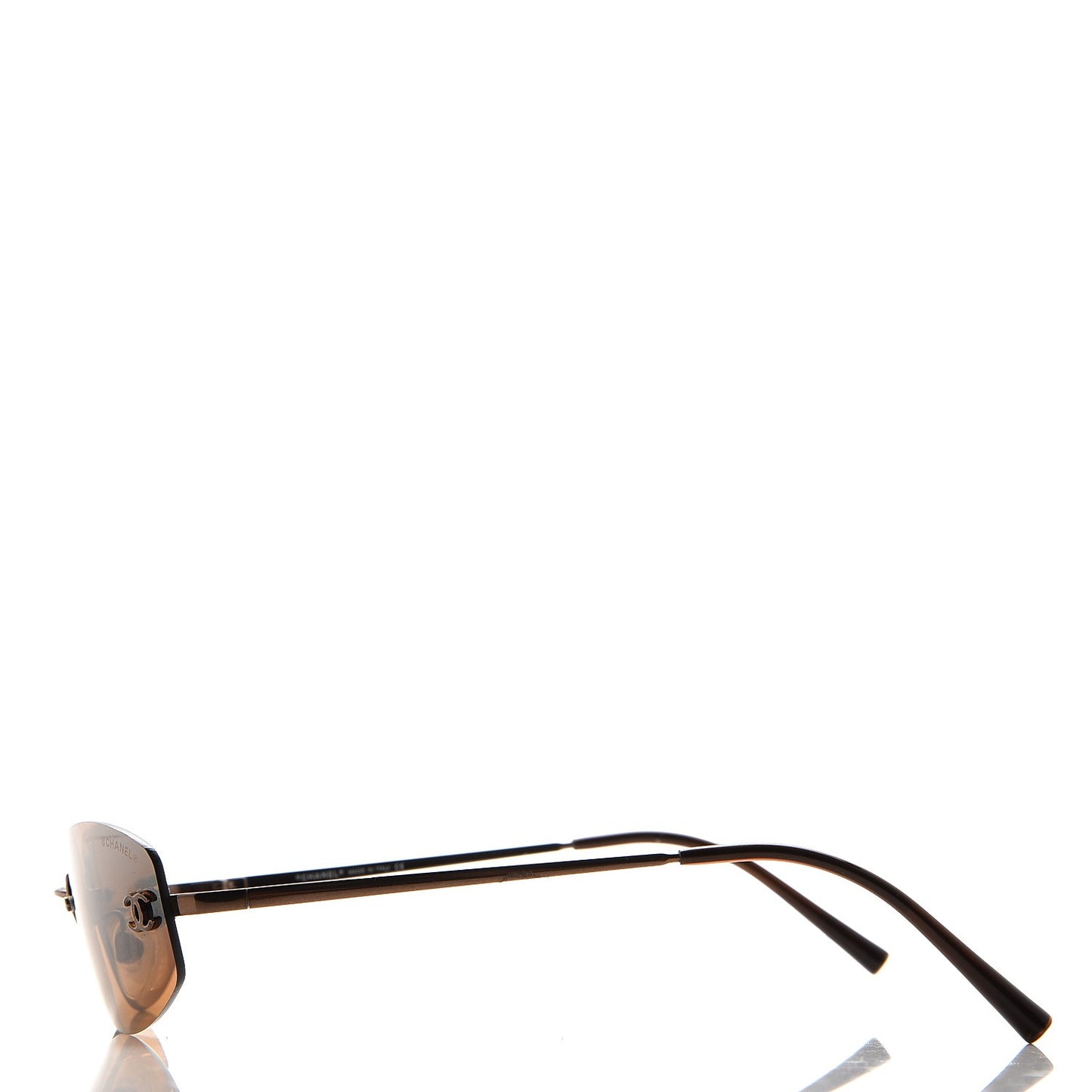 Rimless CC Sunglasses 204/6U Bronze
