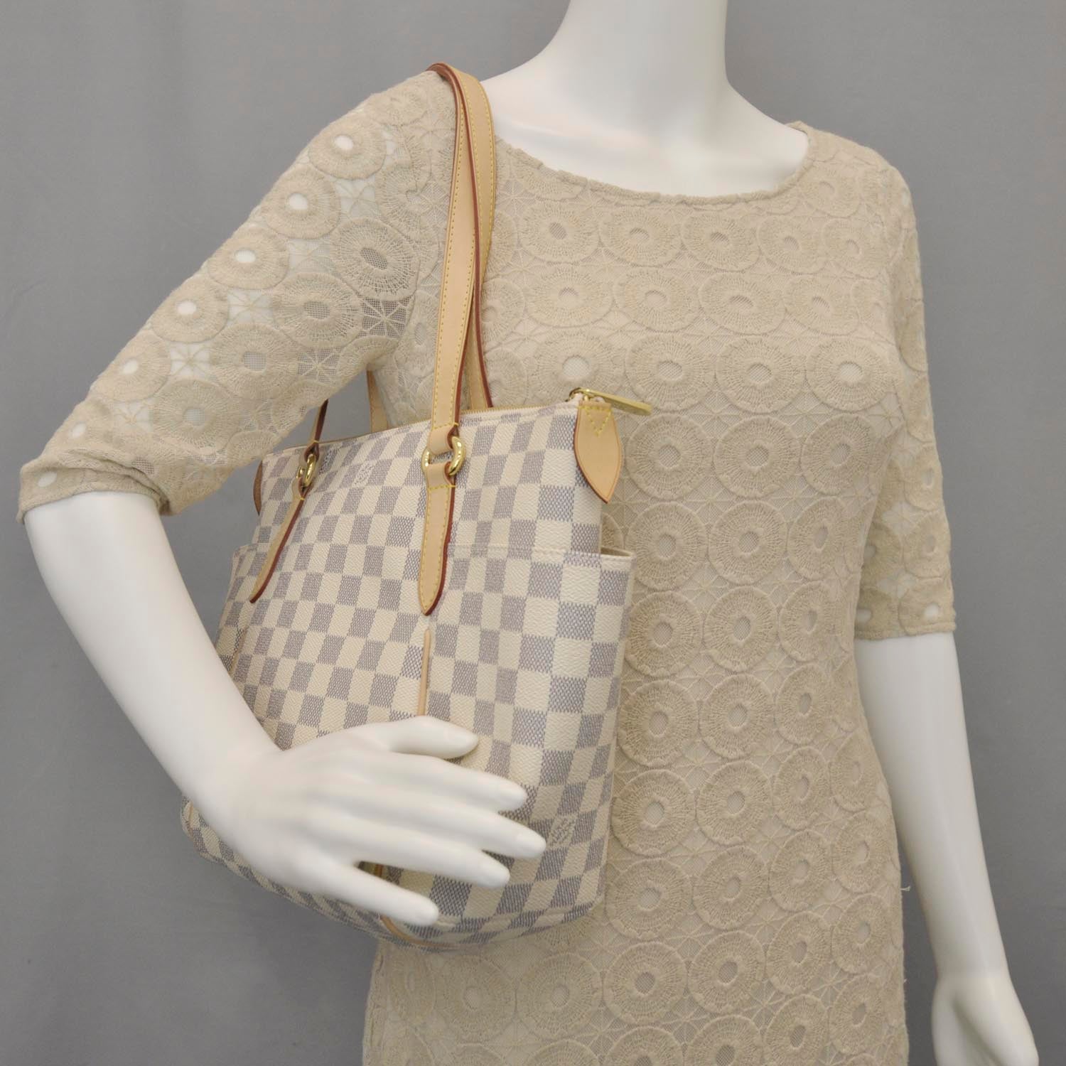 Louis Vuitton Damier Azur Totally PM 2 of 9