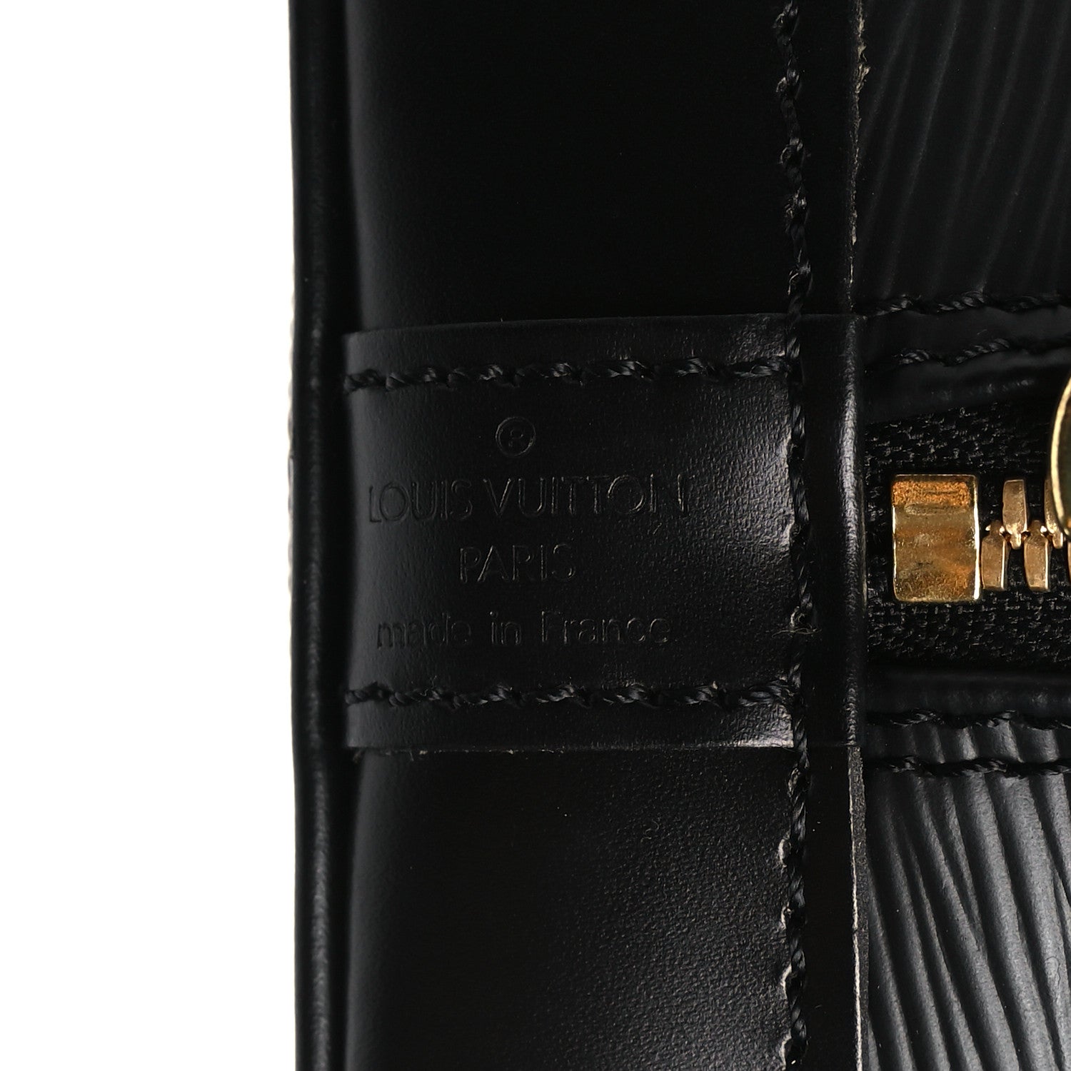 Louis Vuitton Epi Alma PM Black 6 of 9