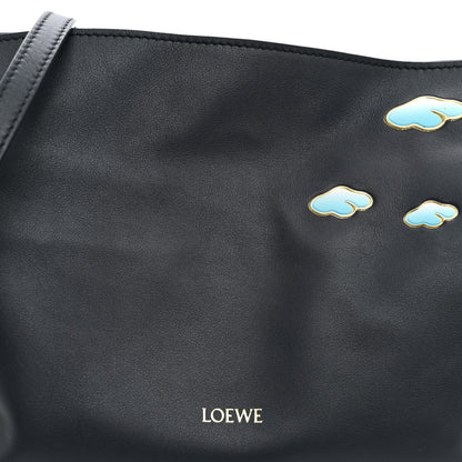 Loewe x SUNA FUJITA Nappa Clouds Mini Flamenco Knot Clutch Dark Ink 6 of 9