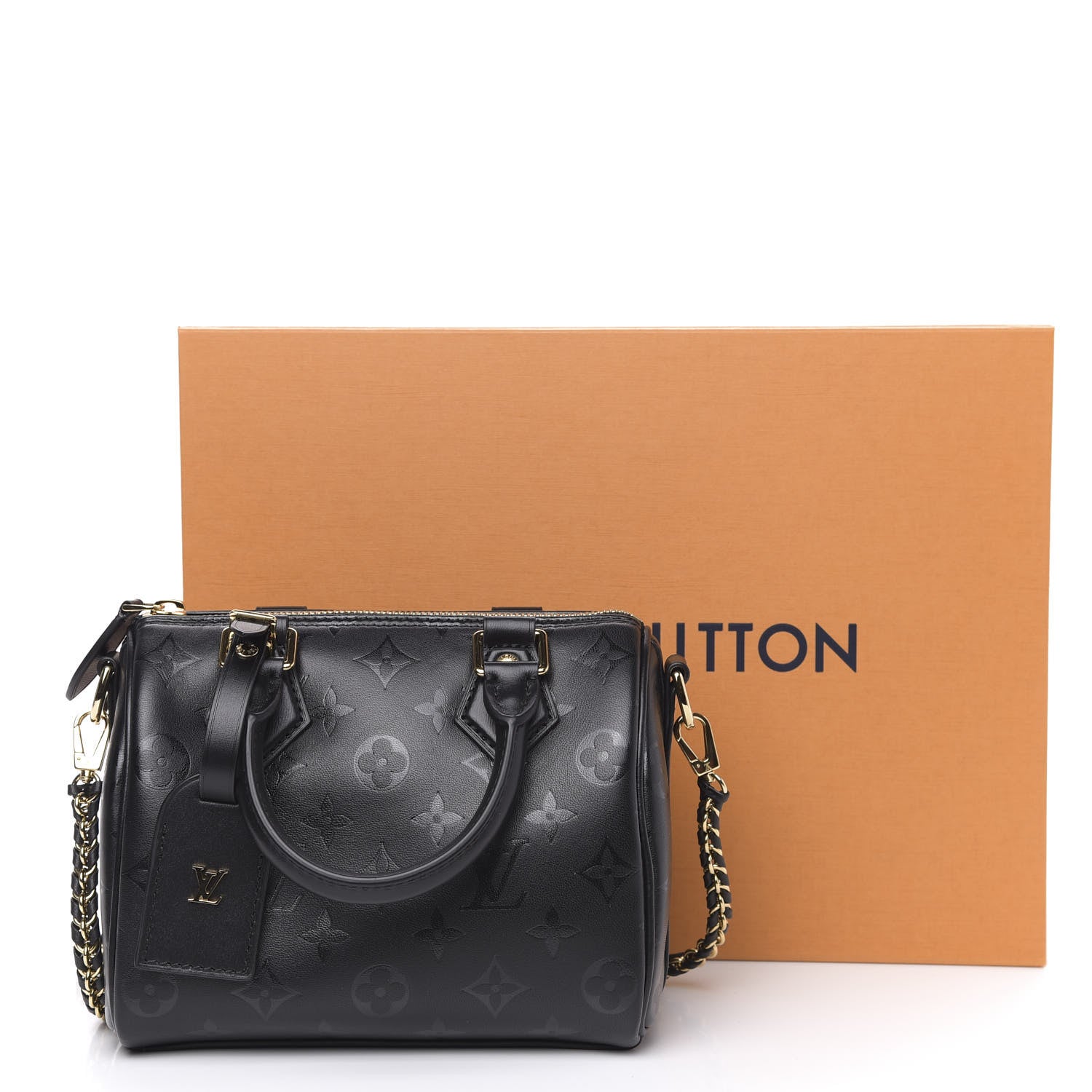 Louis Vuitton Monogram Ink Speedy BB Black 11 of 11