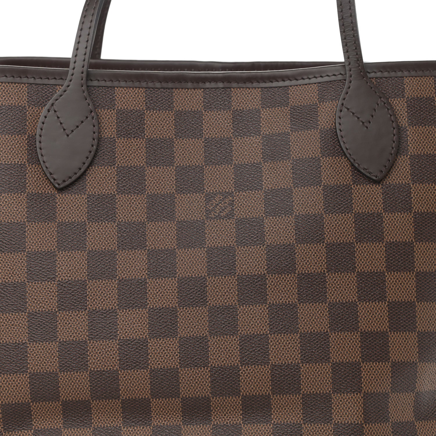 Louis Vuitton Damier Ebene Neo Neverfull MM Rose Ballerine 8 of 11