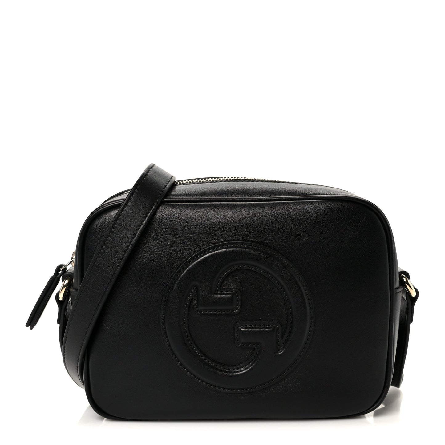 Sweetbread Calfskin Mini Blondie Bag Black