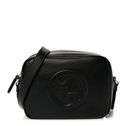 Gucci Sweetbread Calfskin Mini Blondie Bag Black 1 of 11