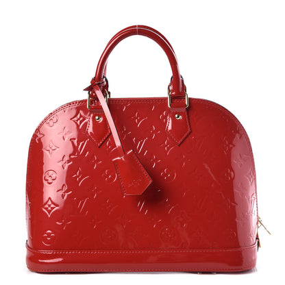 Louis Vuitton Vernis Alma PM Cherry 1 of 10