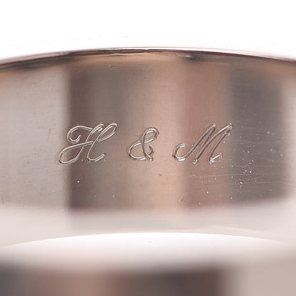 Cartier 18K White Gold 5.5mm LOVE Ring 50 5.25 5 of 6