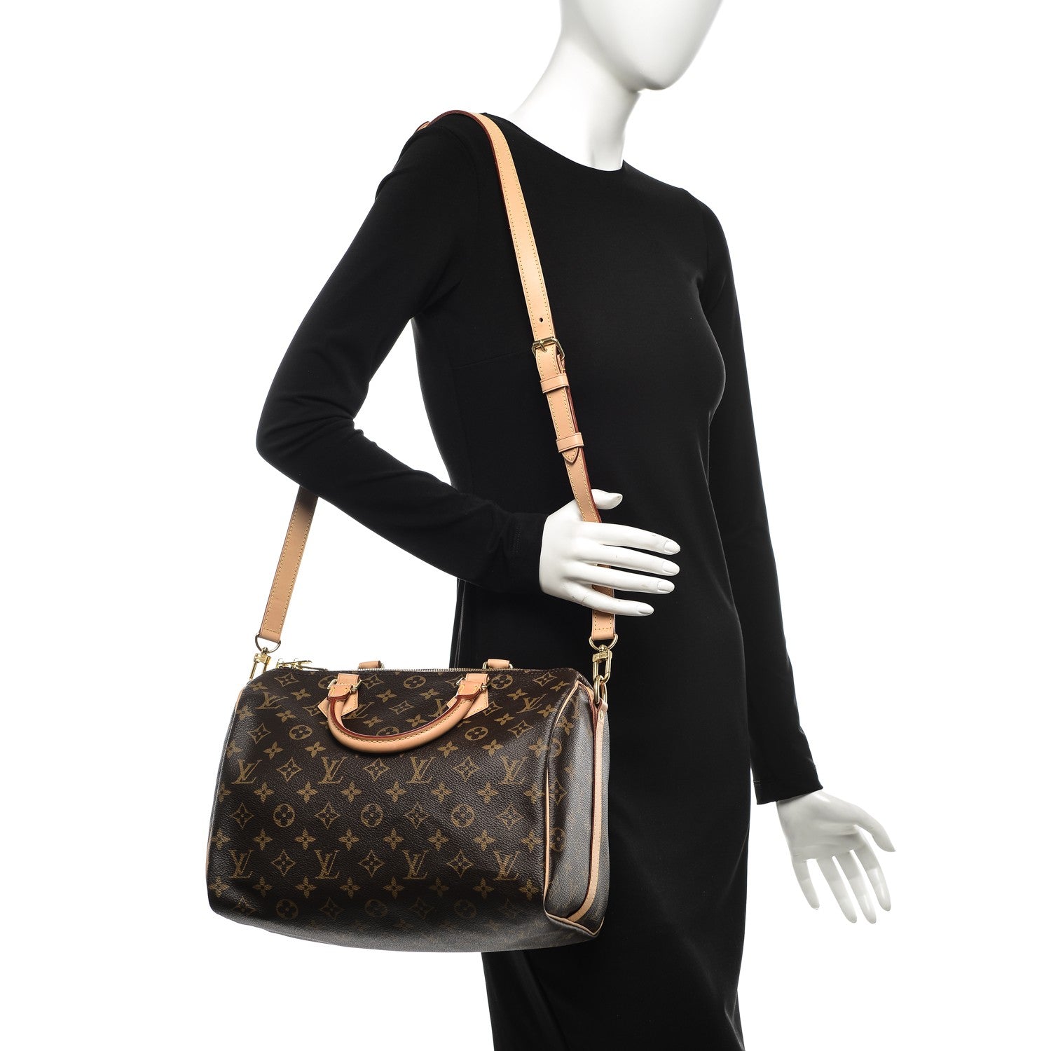 Louis Vuitton Monogram Speedy Bandouliere 30 2 of 8