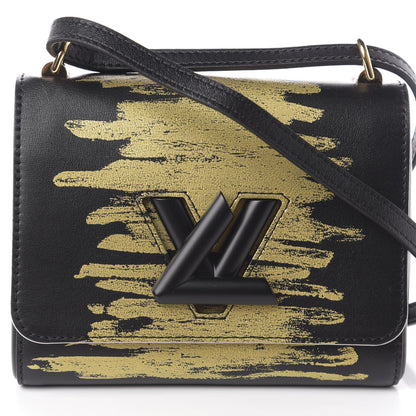 Louis Vuitton Calfskin Twist Shoulder Bag PM Light Gold 7 of 9