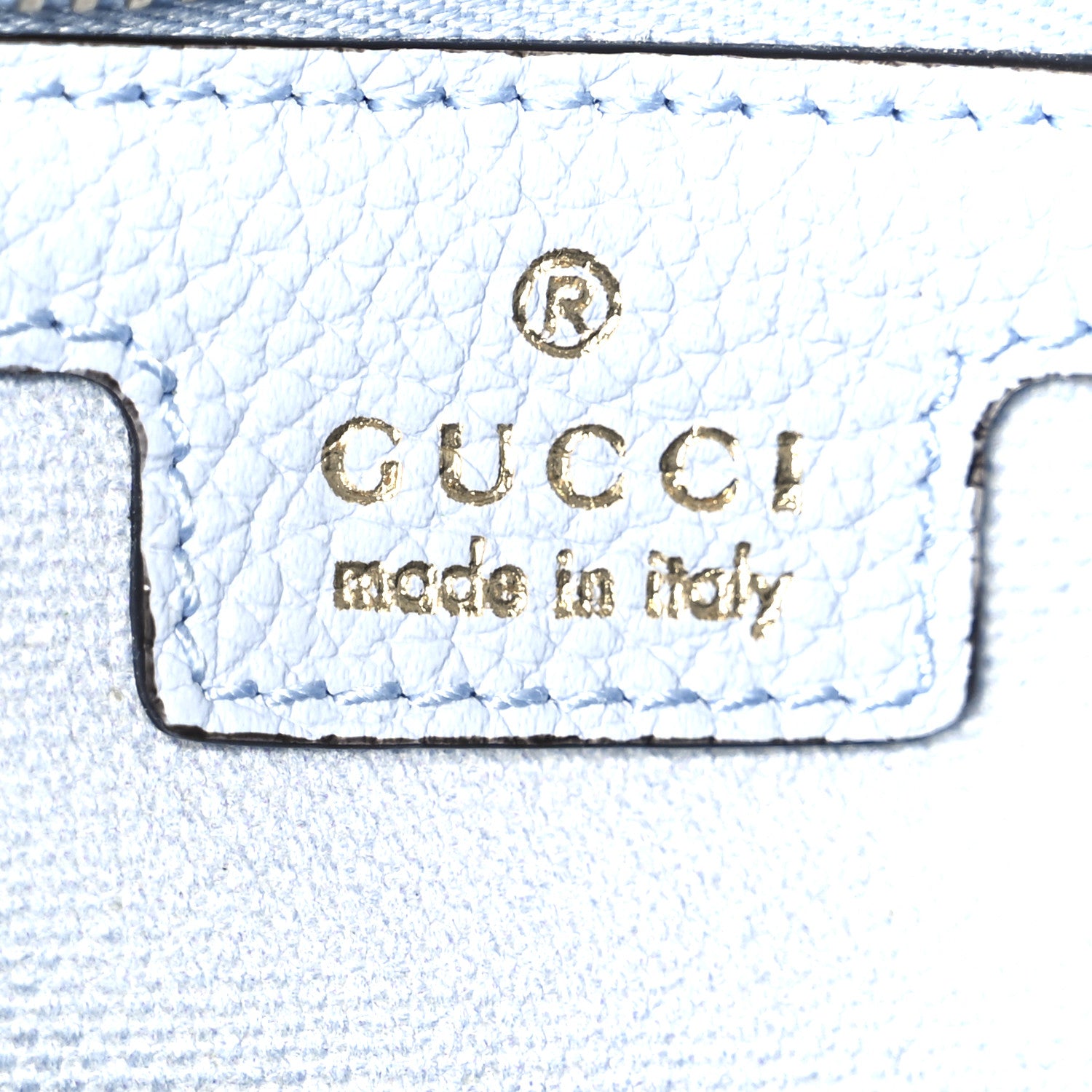 Gucci Grained Calfskin Web Medium Jackie 1961 Hobo Light Blue 6 of 10