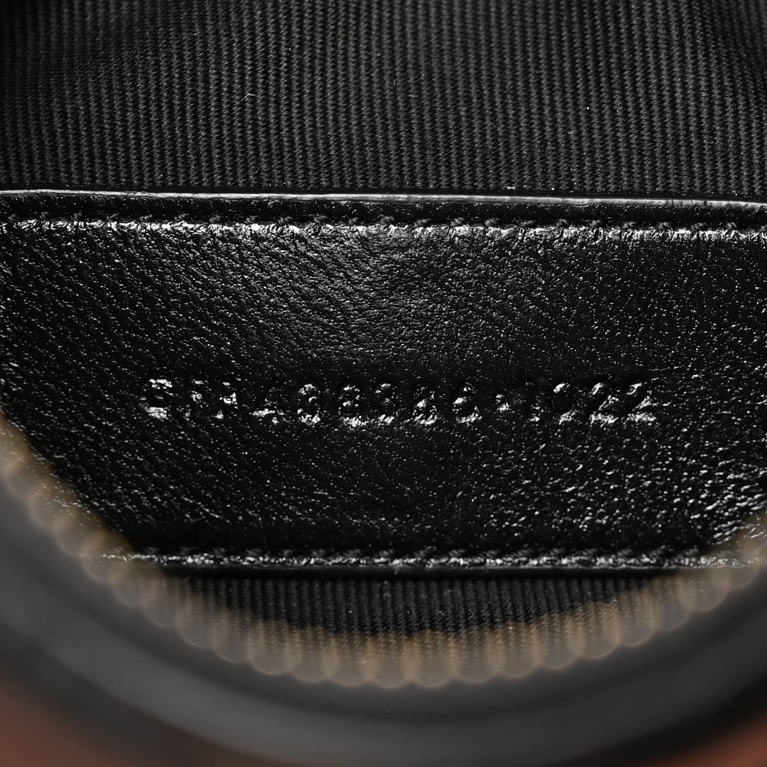 Saint Laurent Calfskin Matelasse Monogram Key Pouch Black 6 of 7