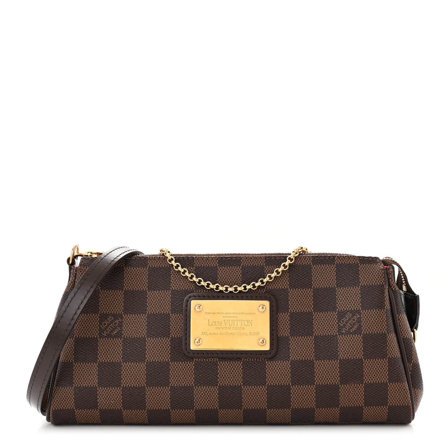 Damier Ebene Eva Clutch