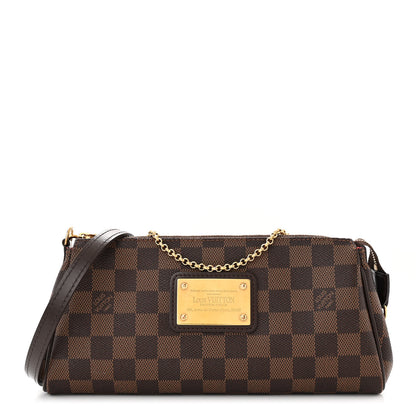 Louis Vuitton Damier Ebene Eva Clutch 1 of 11