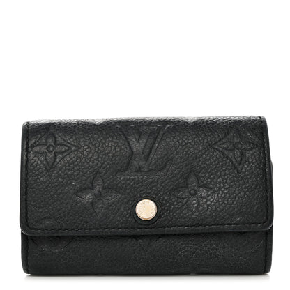 Louis Vuitton Empreinte Multicles 6 Key Holder Black 1 of 9