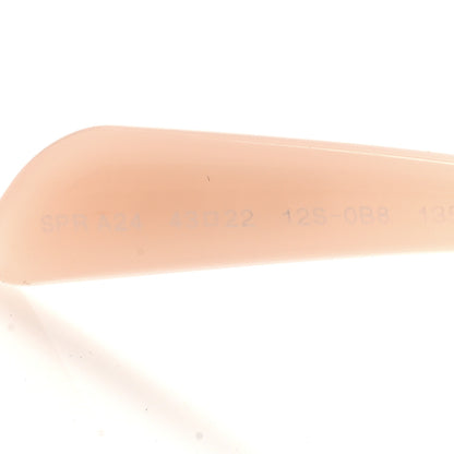 Prada Metal Runway Sculpted Sunglasses Peach 5 of 8