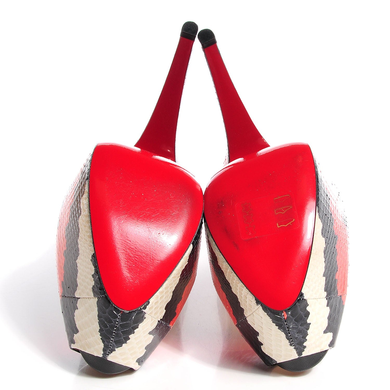 Christian Louboutin Watersnake Highness 160 Pumps 39 Multicolor 5 of 7